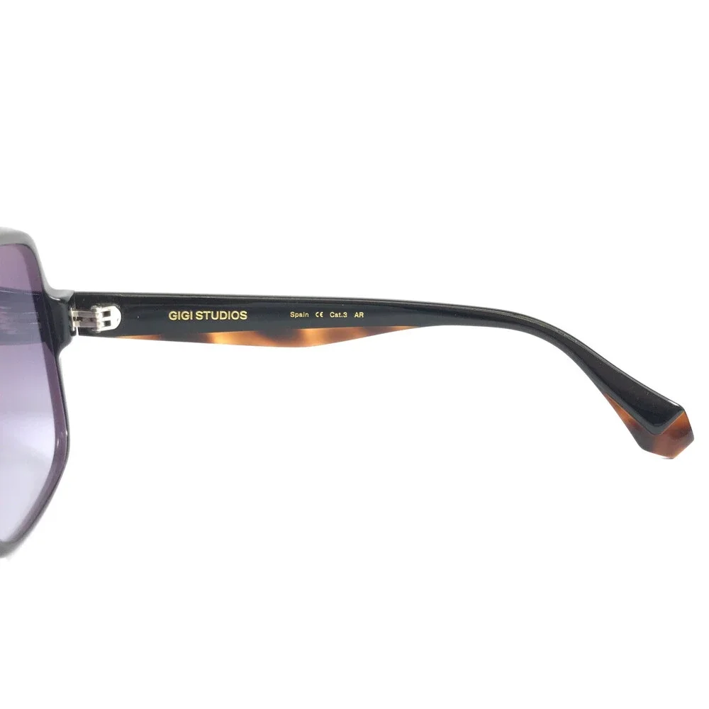 Gigi Studios Sunglasses GIADA 6950/1 Black Frames with Gray Gradient Lenses